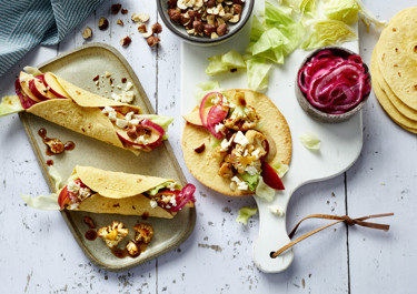 Vegetar tacos