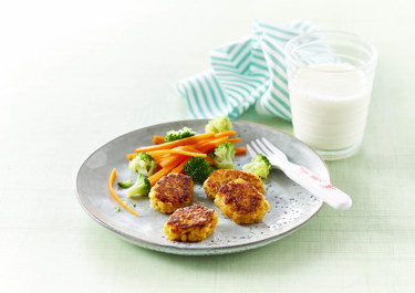 Grøntsagsfrikadeller - til baby