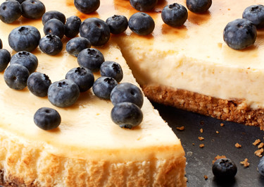 Uunissa paistettu juustokakku