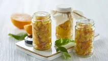 Appelsin- og abrikosmarmelade