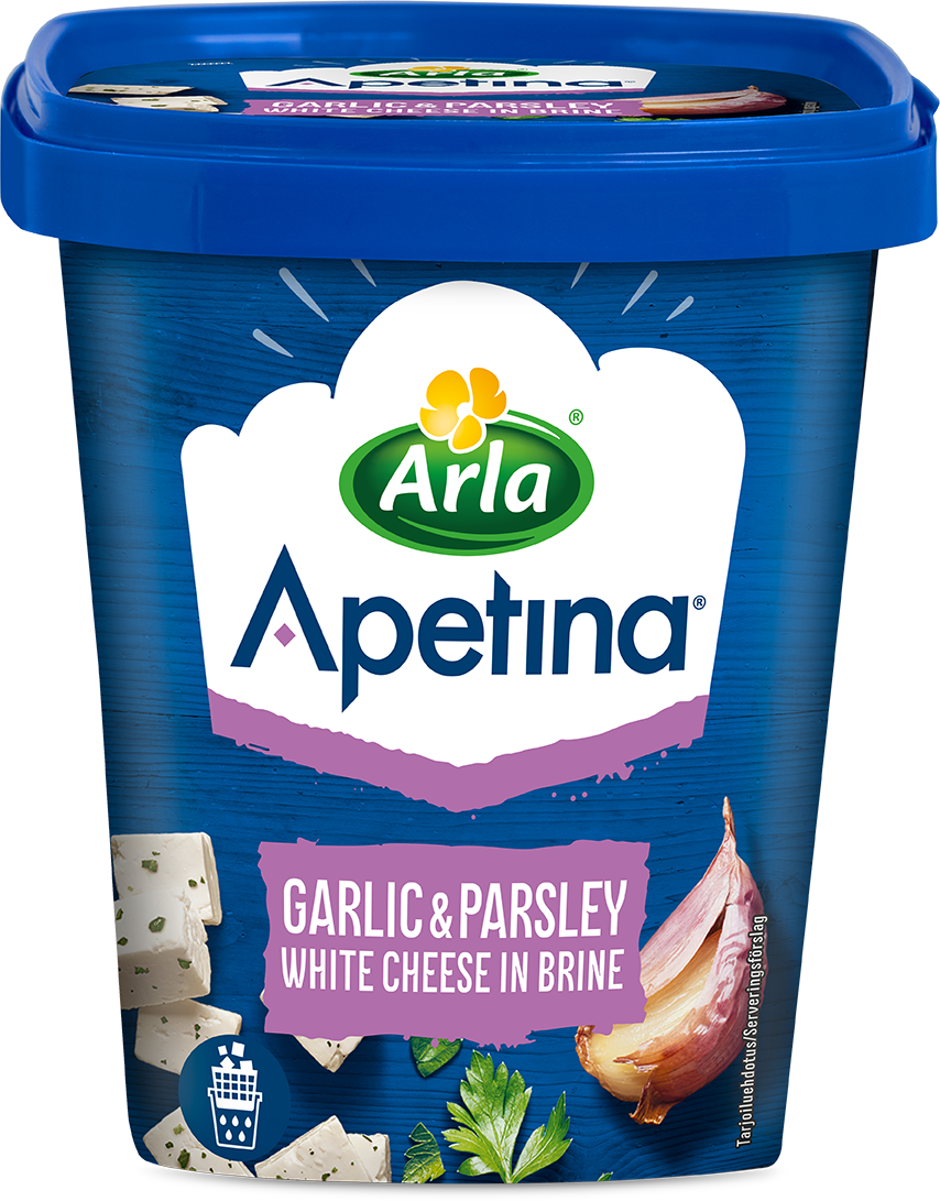 Apetina kuutiot, valkosipuli & persilja 200g