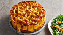 Honey comb pasta