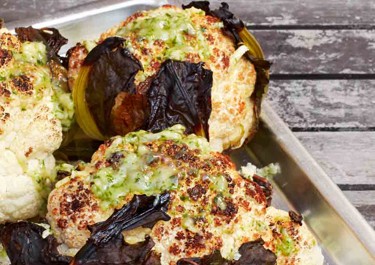 Grillattu kukkakaali