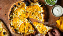 Græskarpizza