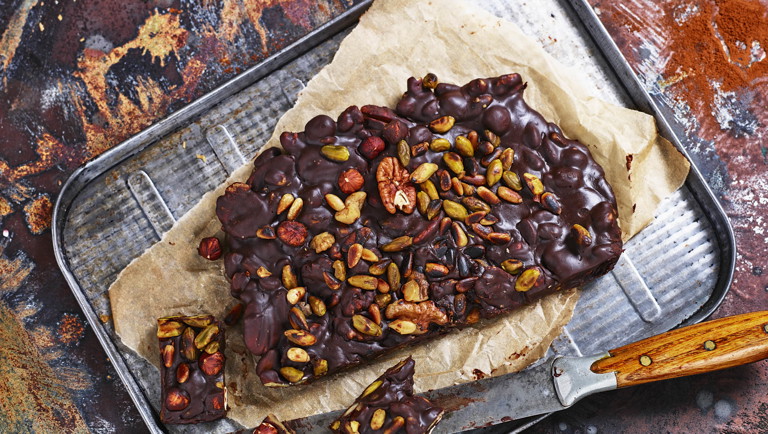 Ganache med nødder