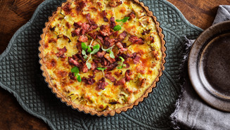 Kycklingpaj med bacon