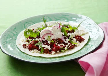 Rödbetstacos