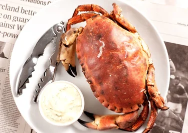 Sås till färsk krabba och andra skaldjur