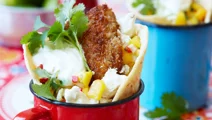 Tacos med stegt fisk