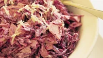Coleslaw med rödkål