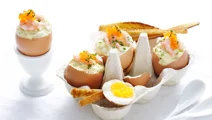 Krämig äggsallad