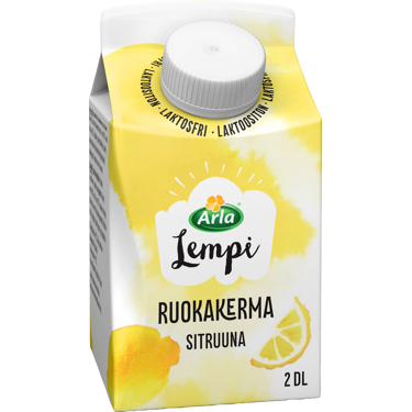 Arla Lempi ruokakerma sitruuna 2dl laktoositon