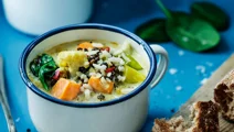 Blomkålscurry med sötpotatis