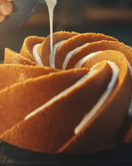 Bundt-kage med appelsin