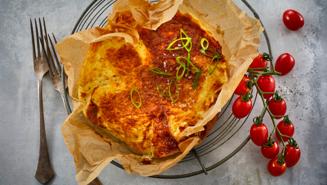 Omeletti airfryerissä