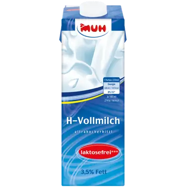 Laktosefreie H-Milch 3,5% Fett