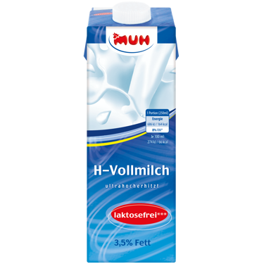 Laktosefreie H-Milch 3,5% Fett