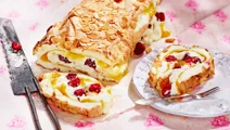 Marängrulltårta med citronkräm