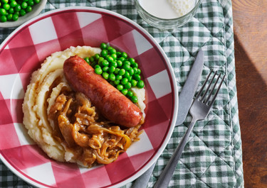 Bangers and mash