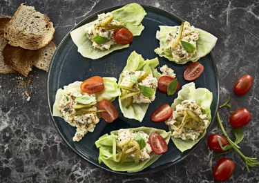 Tonijnsalade met ei