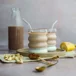 Chocolate banana protein milkshake with Skyr