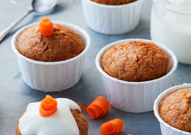Mini-Karotten-Muffins