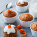 Mini carrot muffins