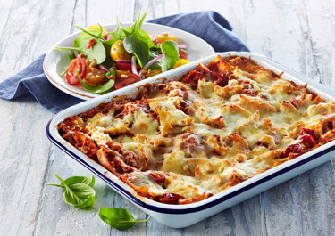 Hytteostlasagne