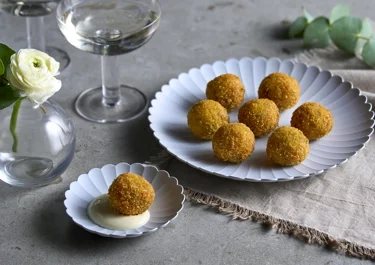 Arancini med svamp