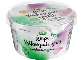 Arla Lempi tuorejuusto valkosipuli & yrtit kuohkea 150g
