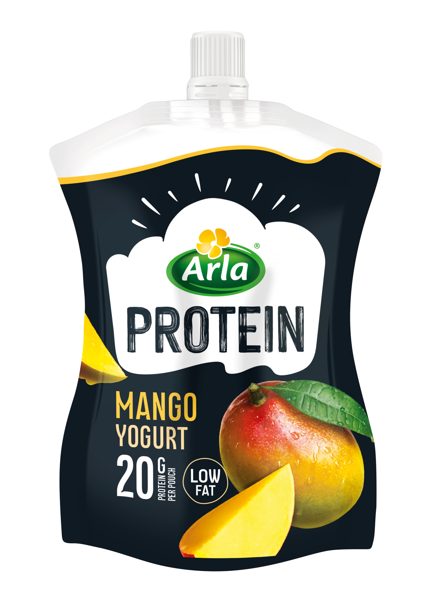 Arla Protein Mango Yogurt Pouch 200g