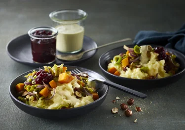 Aardappelpuree met extra groenten