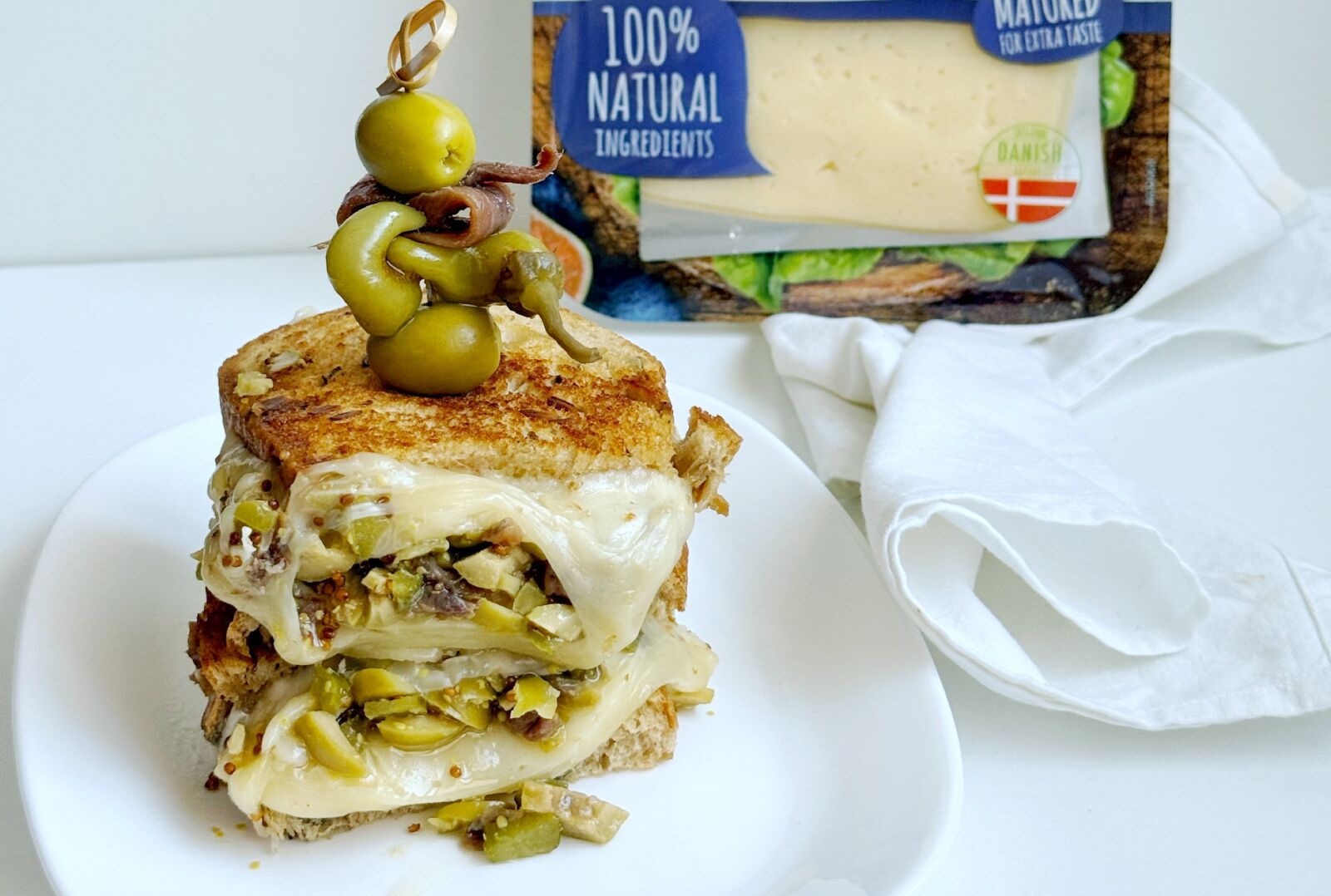Gilda grilled sandwich con Arla Havarti Madurado