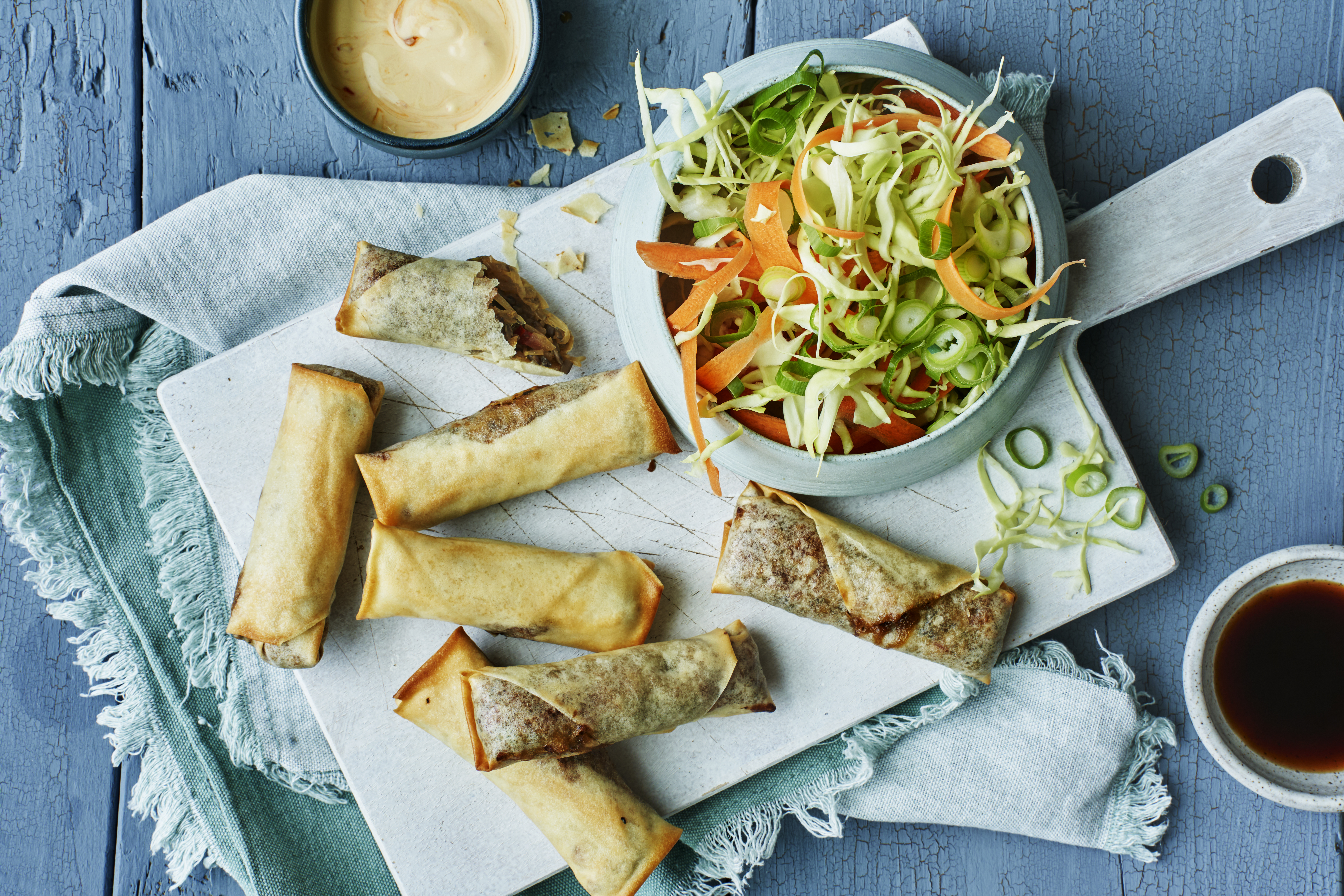 Vårrullar i airfryer