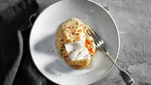 Bakad torsk med smörsås