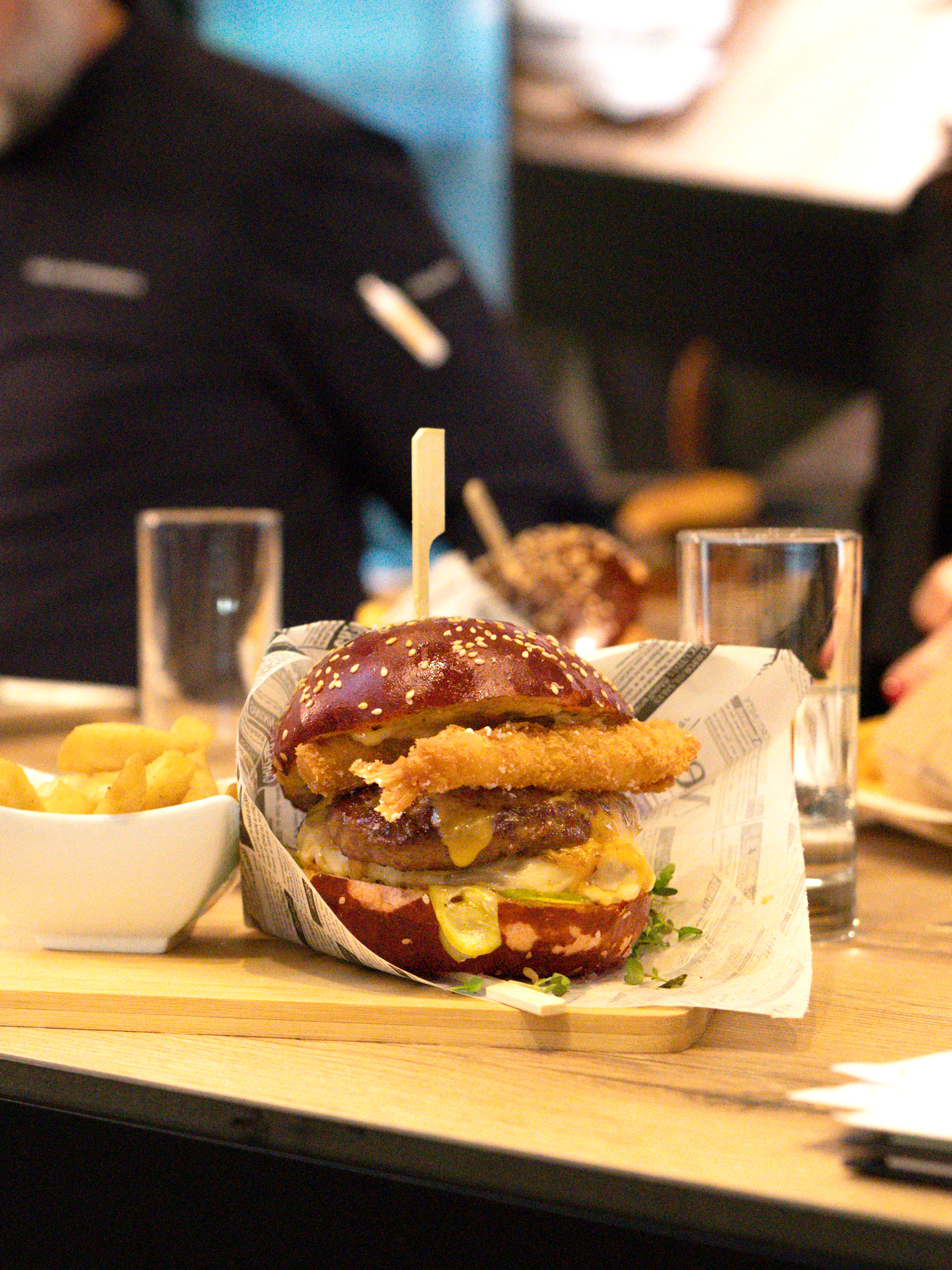 Surf & Turf Truffle Burger