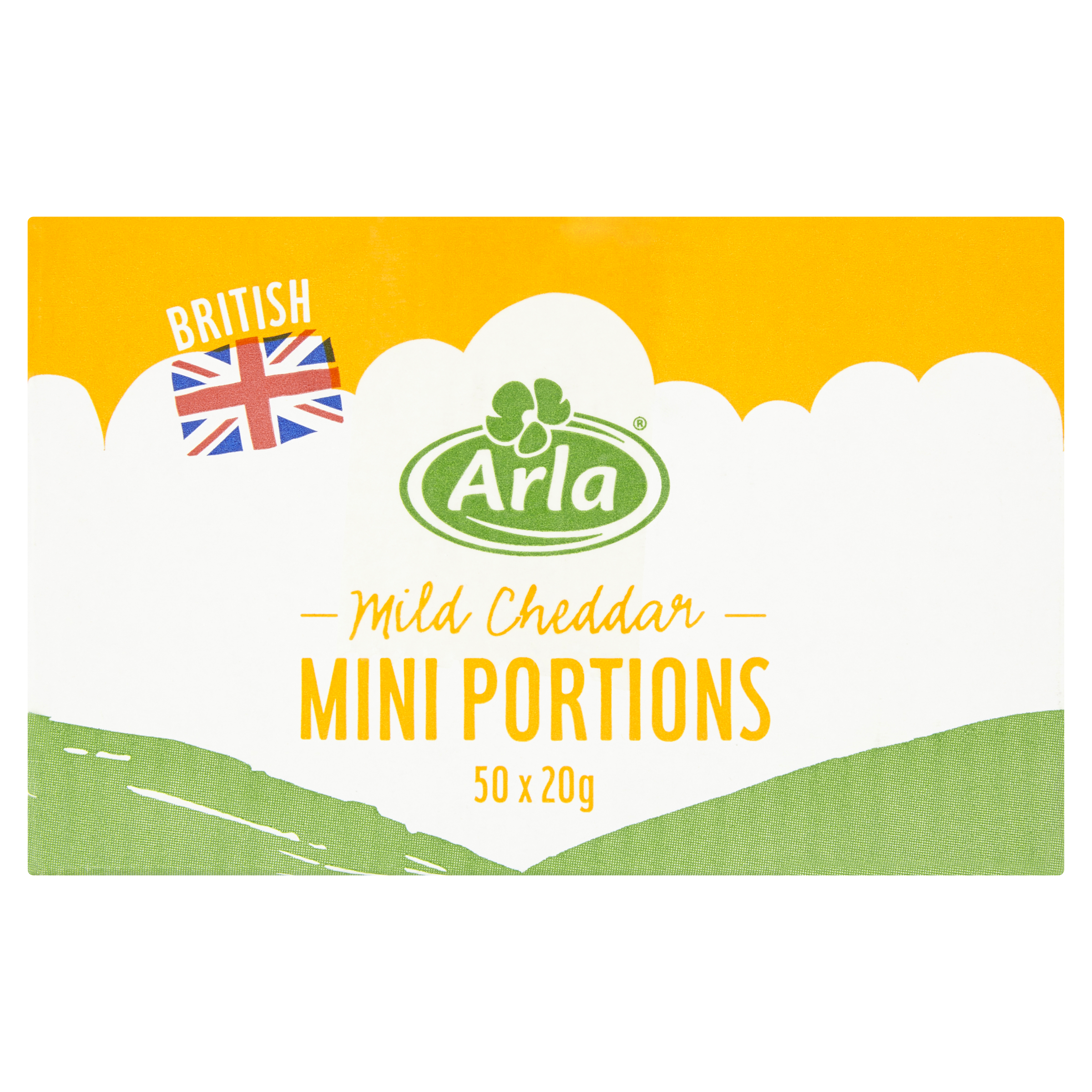 Arla Mild Cheddar Cheese Mini Portions 50 x 20g