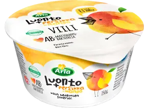 Arla Luonto+ persikka-mango AB-viili 150g laktoositon