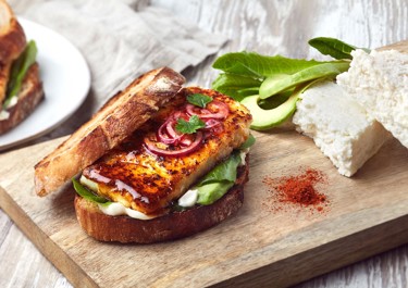 Vegetariska paneerburgare