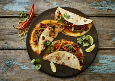 Crispy cheese tacos