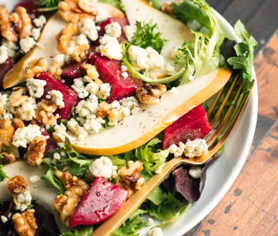 Beet & Blue Cheese Salad