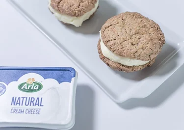 Galletas carrot cake con Arla Queso de untar