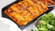 Cannelloni med zucchini och valnötter