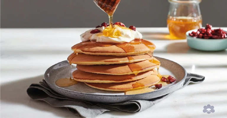 بان كيك مع اللبنة