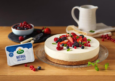 Cheesecake με φρούτα του δάσους