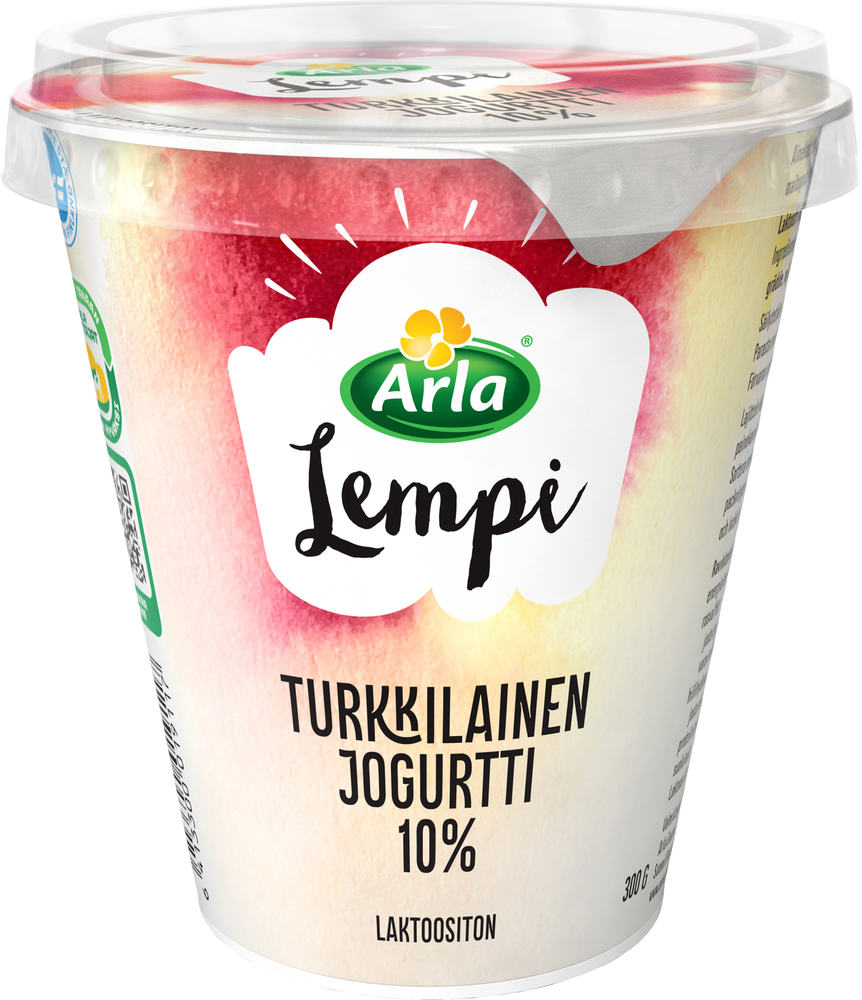 Arla Lempi turkkilainen jogurtti 10% 300g, laktoositon