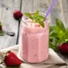 Milkshake with Strawberries