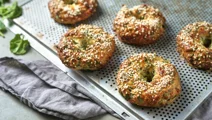 Grønne bagels