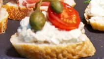 Pincho med tonfisk och ägg