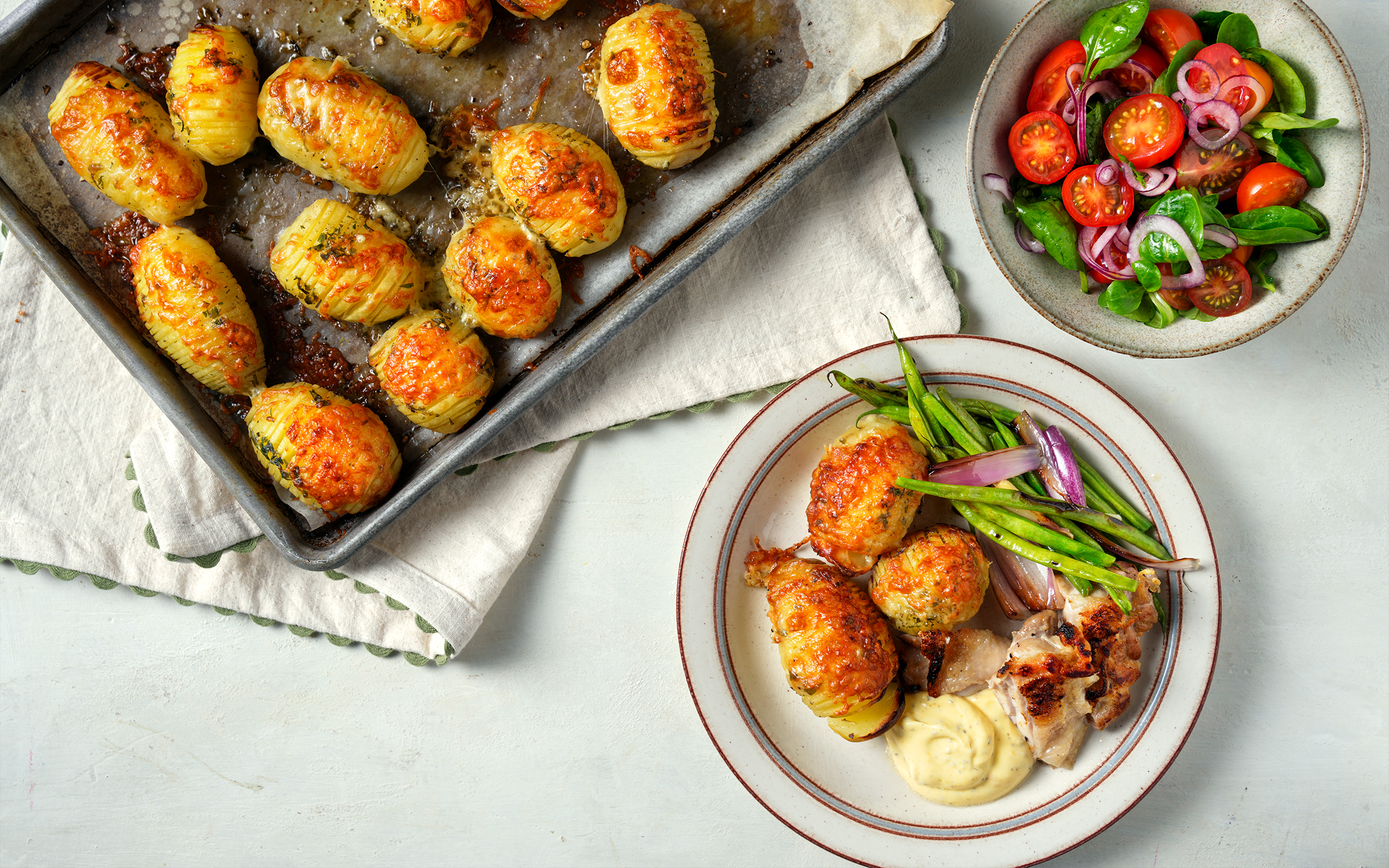 Kycklingfilé med dragonpotatis och bearnaisesås